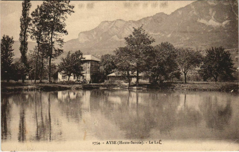 Carte postale ancienne Ayse Le Lac