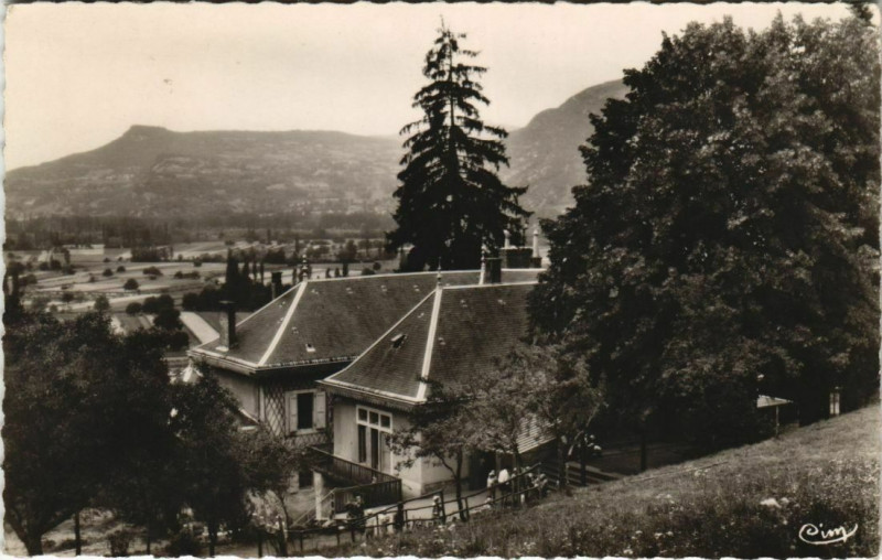 Carte postale ancienne Colonie de Vacances de Venessieux a Champagneux - Le Chateau à Champagneux