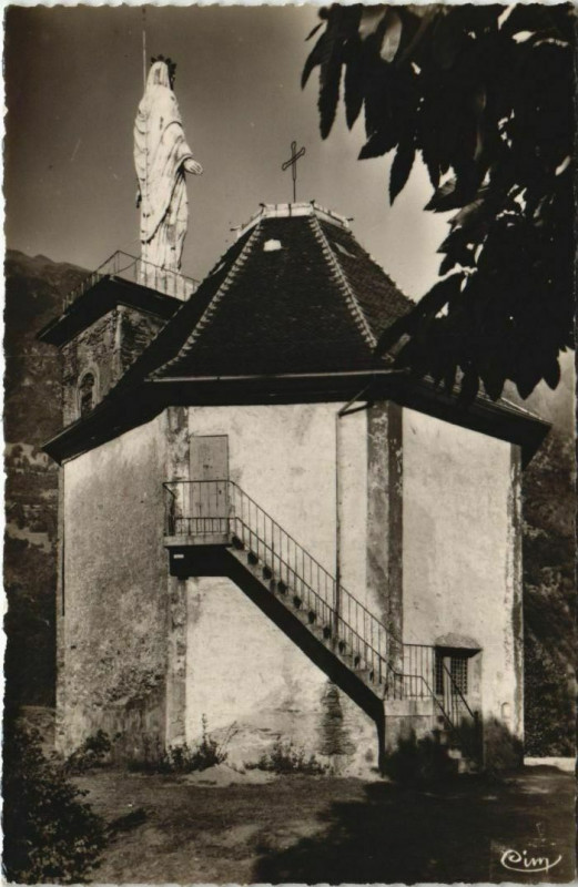 Carte postale ancienne Cevins Notre-Dame des Neiges à Cevins