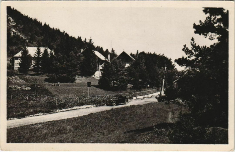 Carte postale ancienne Chalet-Hotel du Col du Granier