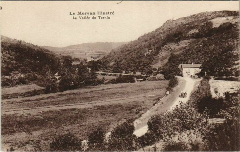 Carte postale ancienne La Vallee du Ternin France