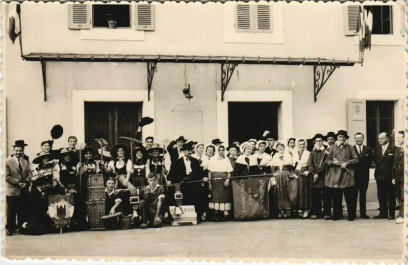 Carte postale ancienne La Rochette France