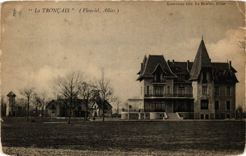 Carte postale ancienne La Troncais