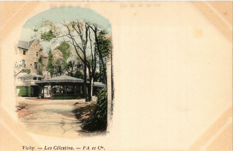 Carte postale ancienne Vichy Les Célestins à Vichy