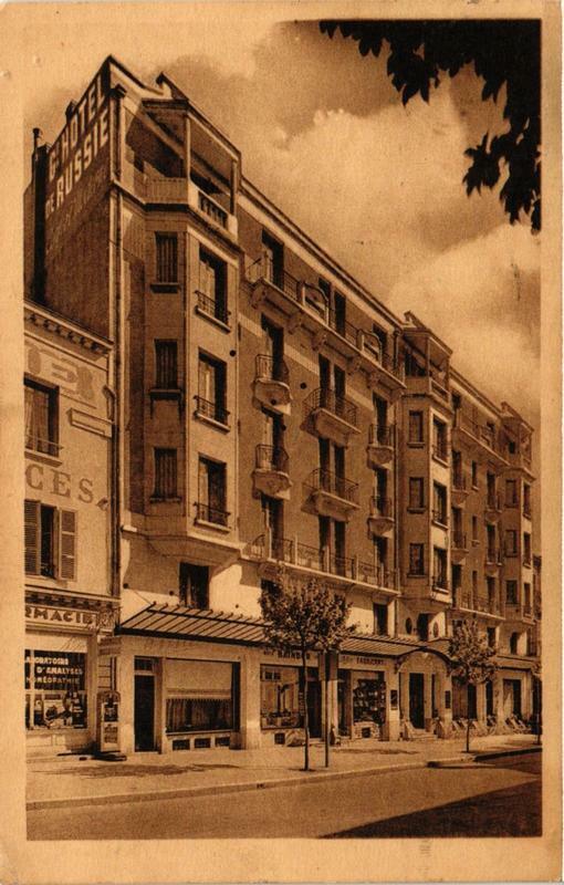 Carte postale ancienne Vichy Hotel de Russie à Vichy