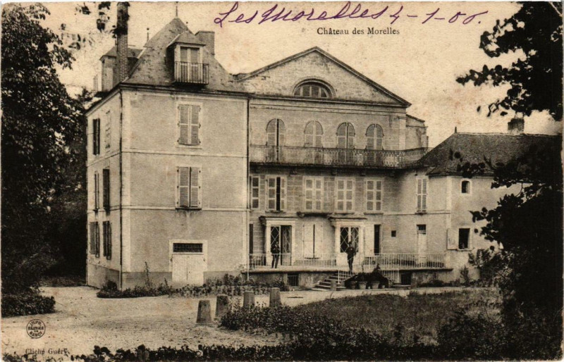 Carte postale ancienne Chateau des Morelles