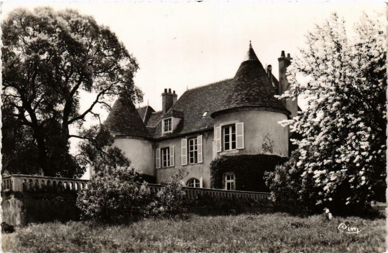 Carte postale ancienne Neris-les-Bains Chateau de Cerclier à Néris-les-Bains