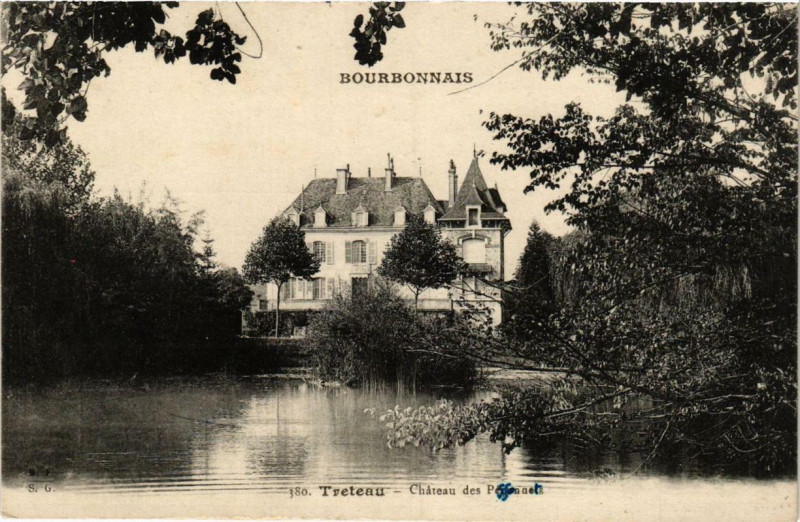 Carte postale ancienne Treteau Chateau à Treteau