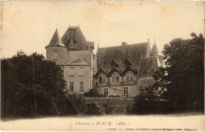 Carte postale ancienne Chateau de Bouce à Boucé