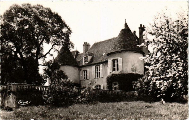 Carte postale ancienne Neris-les-Bains Chateau de Cerclier à Néris-les-Bains
