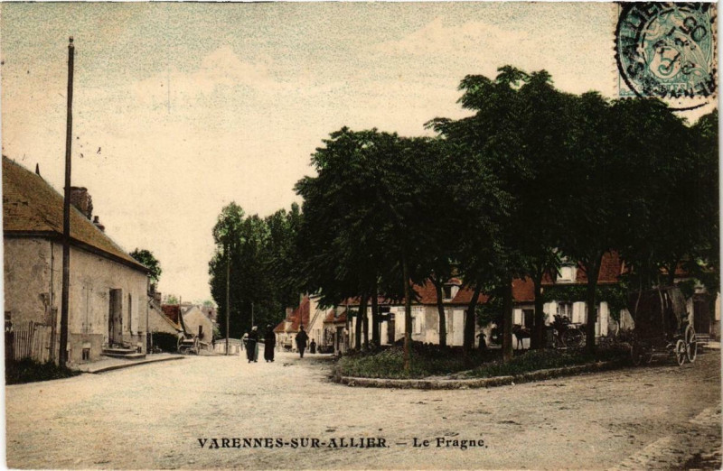 Carte postale ancienne Varennes-sur-Allier Le Fragne à Varennes-sur-Allier
