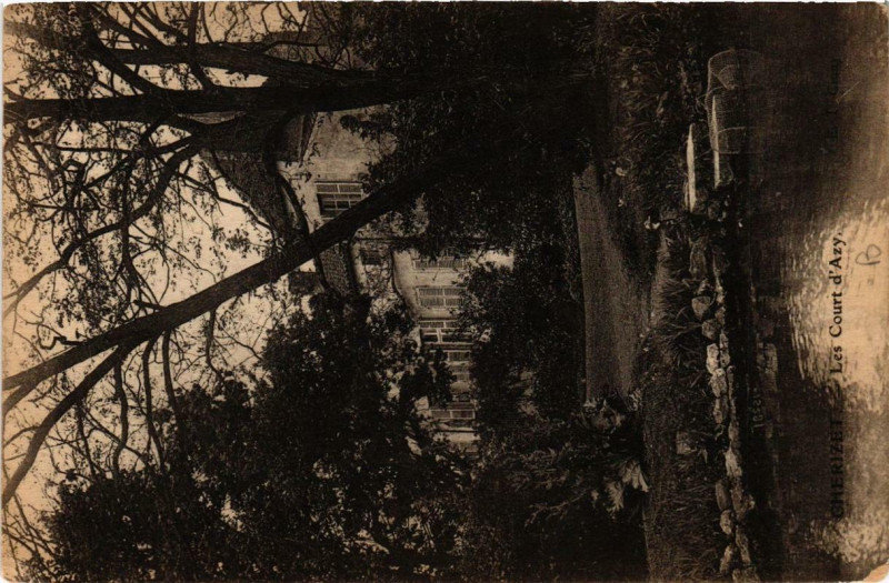 Carte postale ancienne Cherizet Les Court d'Azy à Chérizet