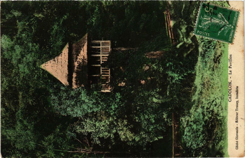 Carte postale ancienne Cadolon Le Pavillon
