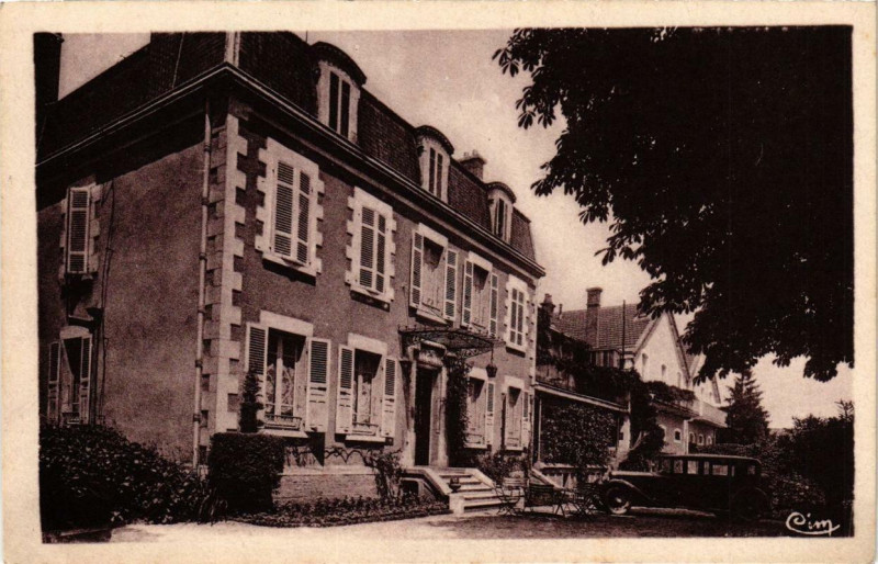 Carte postale ancienne Pontanevaux Maison Thorin