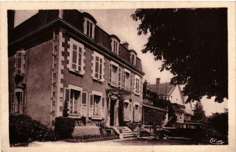 Carte postale ancienne Pontanevaux Maison Thorin
