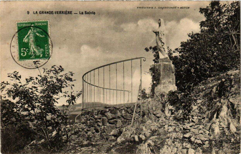 Carte postale ancienne La Grande Verriere La Sainte