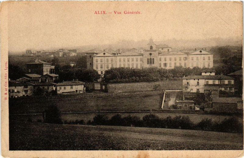 Carte postale ancienne Alix Vue générale
