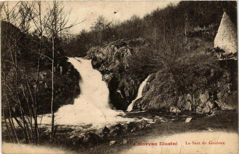 Carte postale ancienne Le Saut de Gouloux