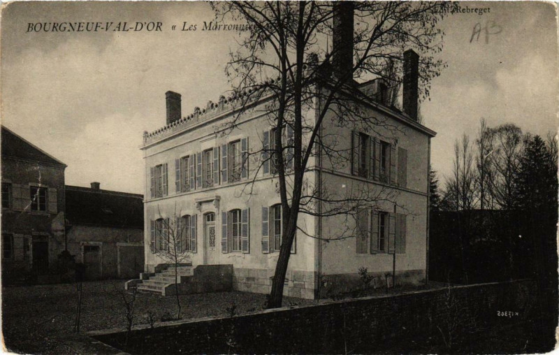Carte postale ancienne Bourgneuf-Val-d'Or