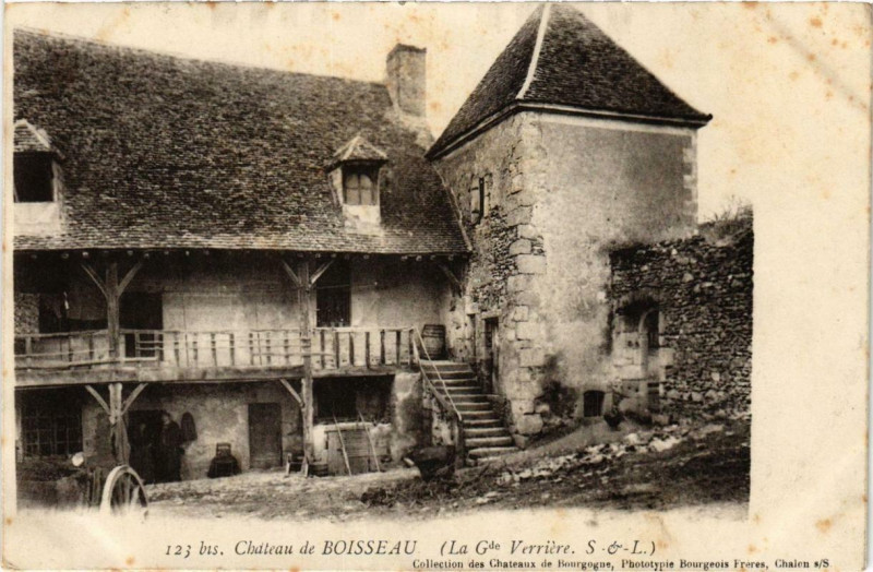 Carte postale ancienne Chateau de Boisseau à Château