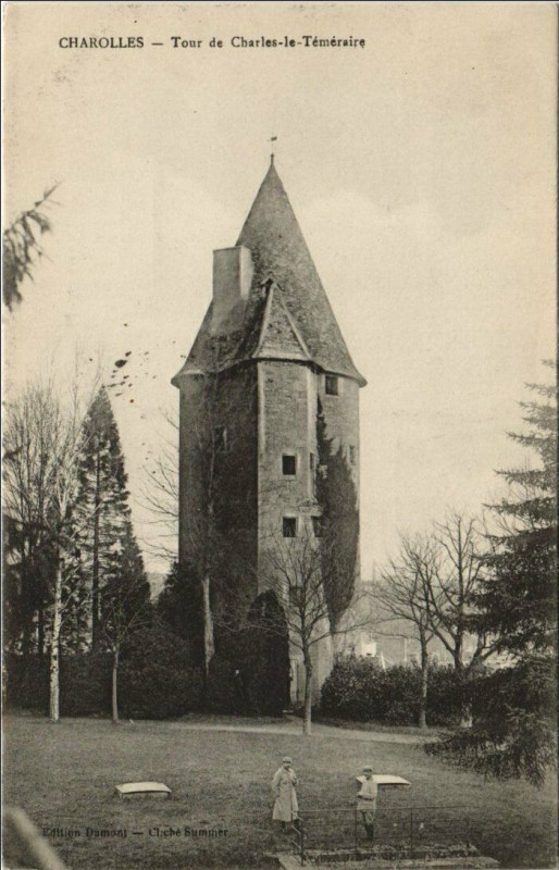 Carte postale ancienne Charolles Tour de Charles le Temeraire France à Charolles