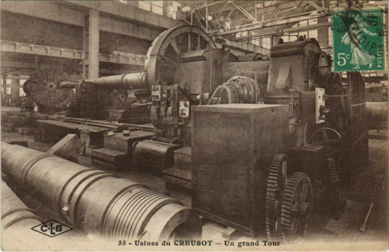 Carte postale ancienne Le Creusot Un grand Tour France au Creusot