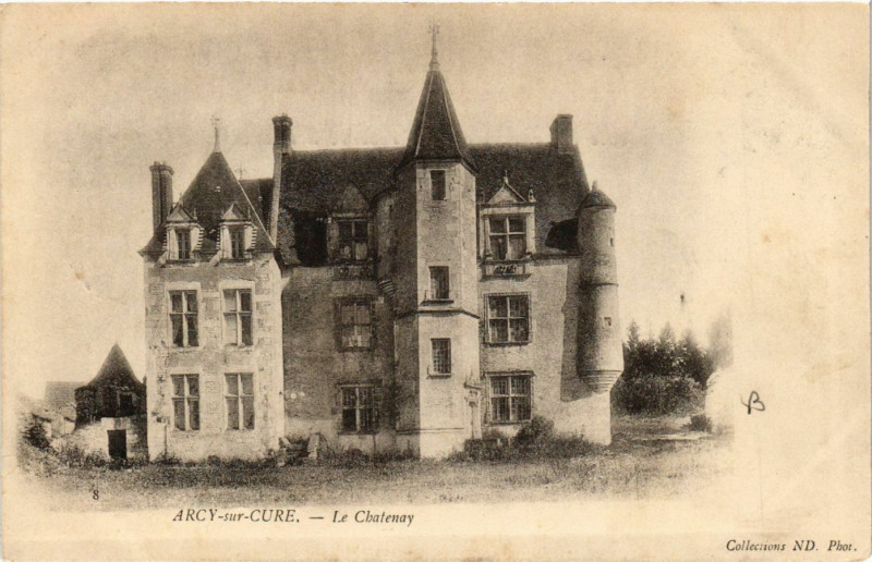 Carte postale ancienne Arcy-sur-Cure - Le Chatenay à Arcy-sur-Cure