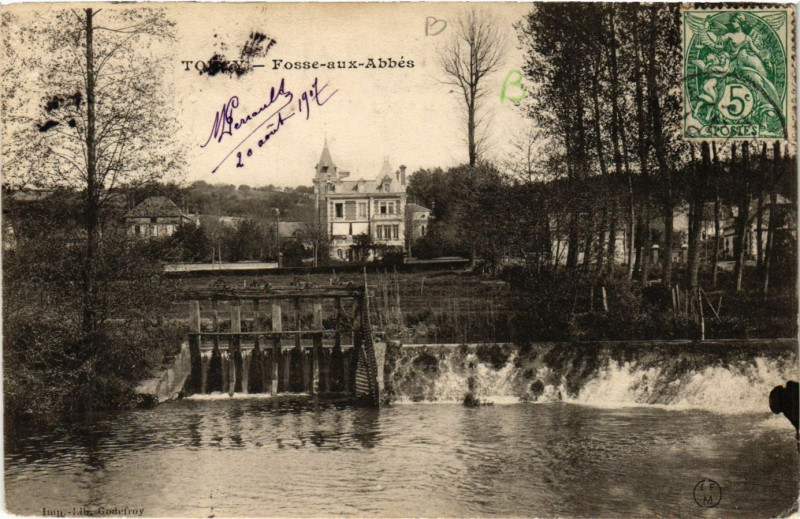 Carte postale ancienne Tomly - Fosse-aux-Abbés