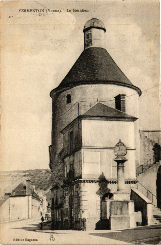 Carte postale ancienne Vermenton - Le Méridien à Vermenton