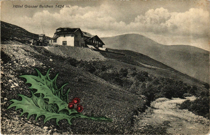 Carte postale ancienne Hotel Grosser Beichen 1424 m