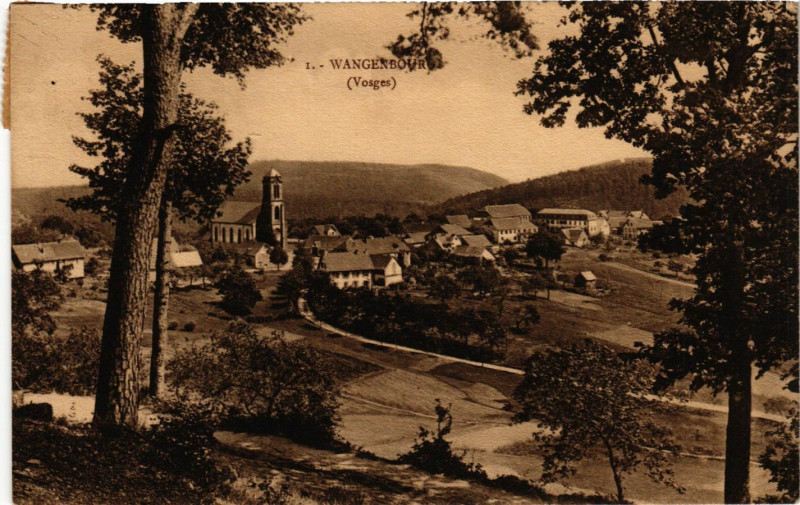 Carte postale ancienne Wangenbours