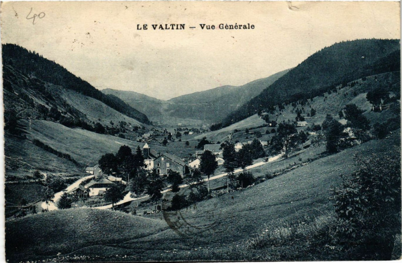 Carte postale ancienne Le Valtin - Vue générale au Valtin