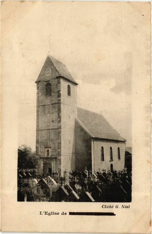 Carte postale ancienne L'Eglise
