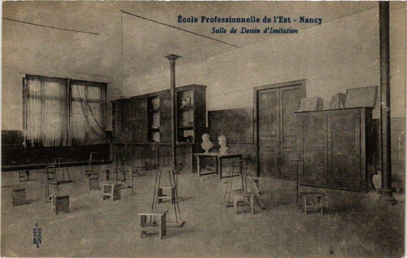 Carte postale ancienne Nancy Ecole Professionnelle de l'Est à Nancy
