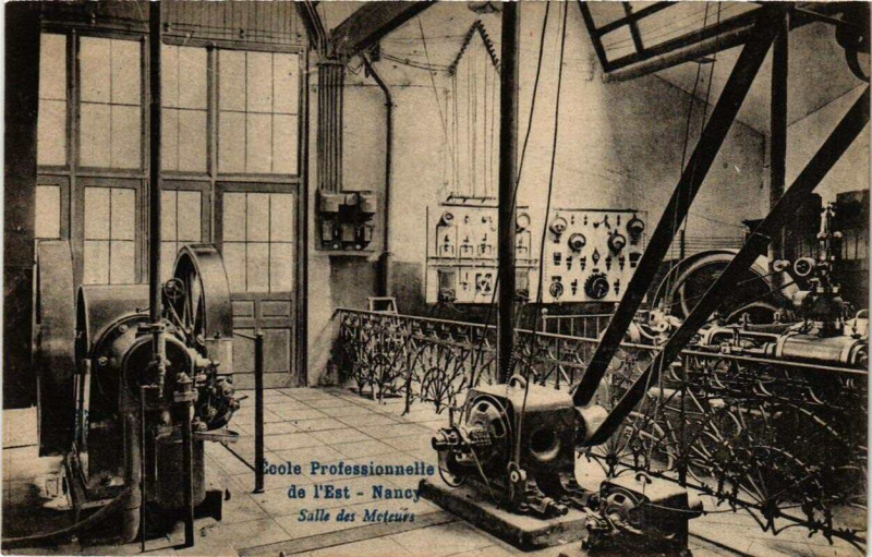 Carte postale ancienne Nancy Ecole Professionnelle de l'Est à Nancy