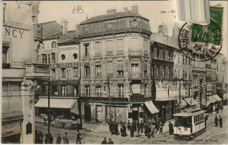 Carte postale ancienne Nancy à Nancy
