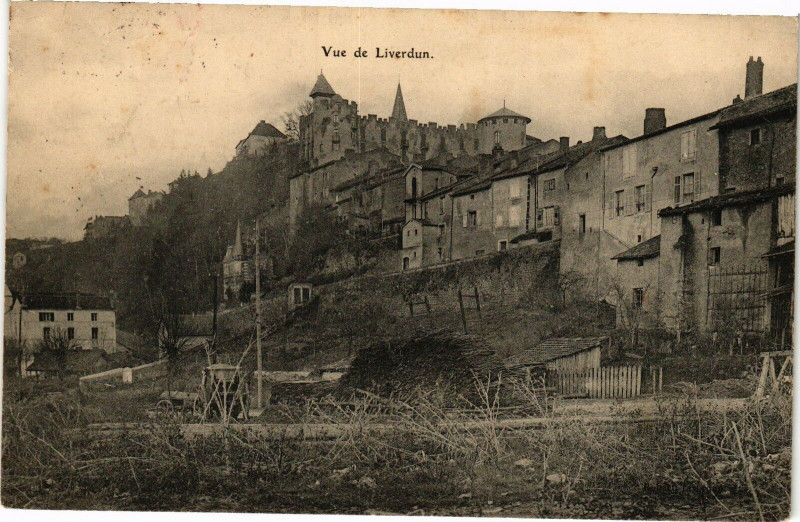 Carte postale ancienne Vue de Liverdun à Liverdun