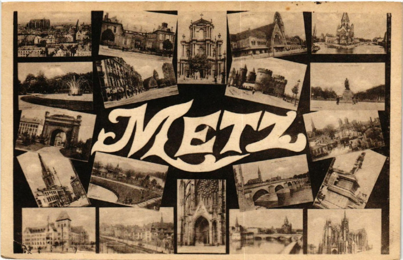 Carte postale ancienne Metz à Metz