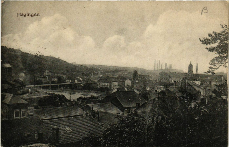 Carte postale ancienne Hauingen