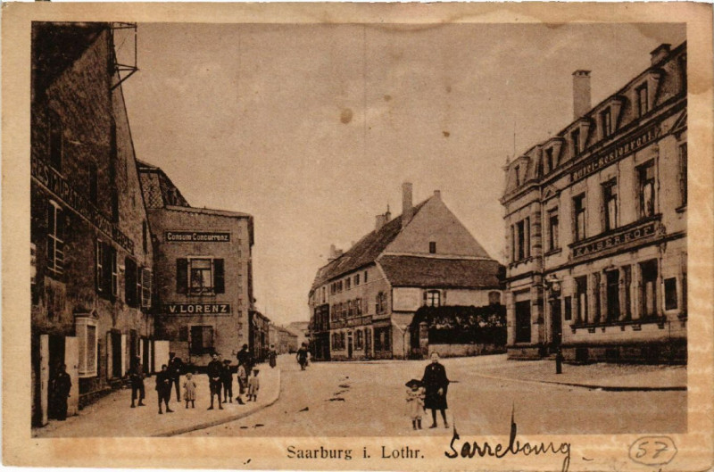 Carte postale ancienne Saarburg