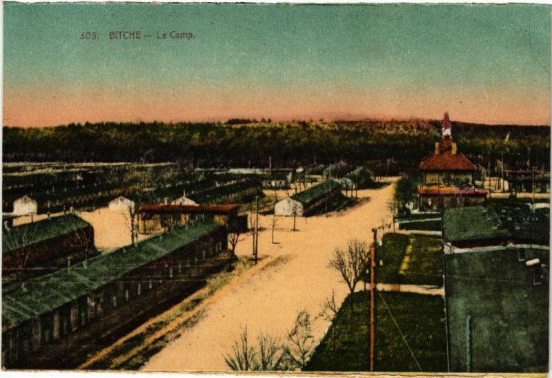 Carte postale ancienne Buche - Le Camu