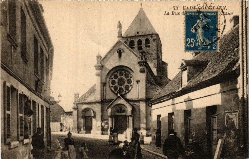 Carte postale ancienne La Rue