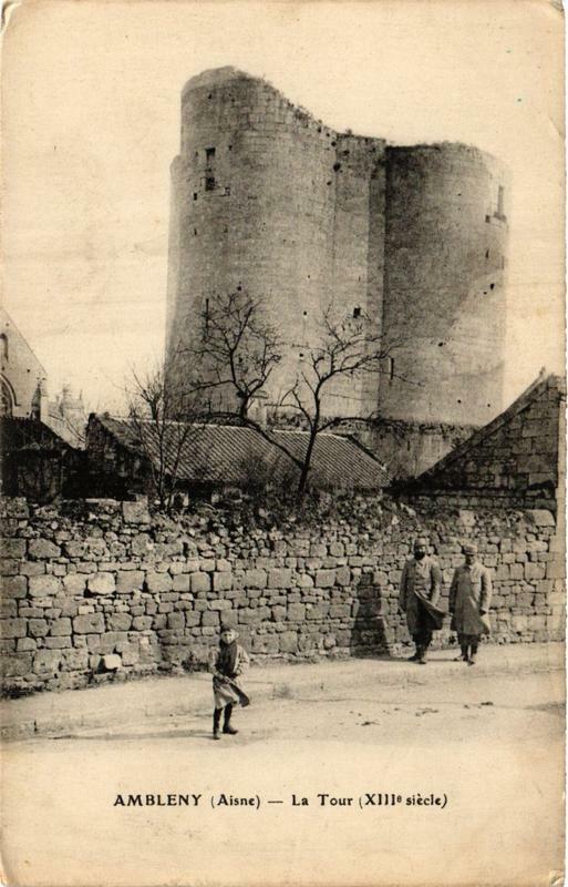 Carte postale ancienne Ambleny La Tour à Ambleny