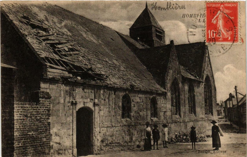 Carte postale ancienne Eglise