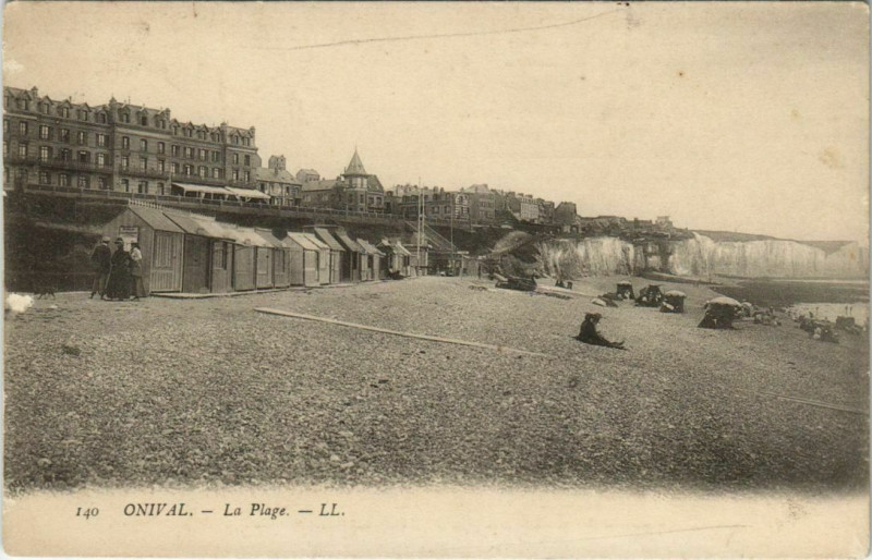 Carte postale ancienne Onival La Plage