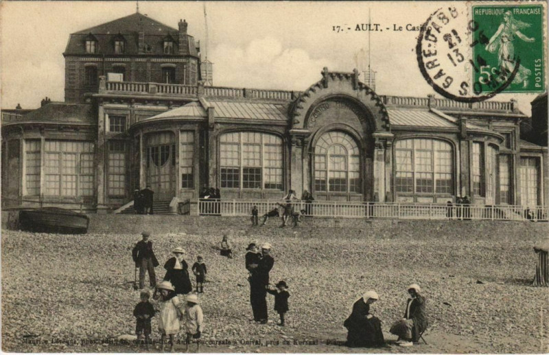 Carte postale ancienne Ault Le Casino à Ault