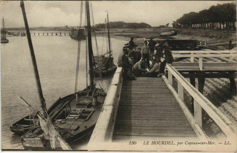 Carte postale ancienne Le Hourdel