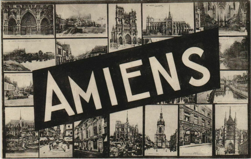 Carte postale ancienne Amiens à Amiens