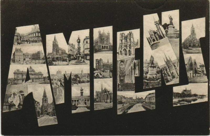 Carte postale ancienne Amiens à Amiens