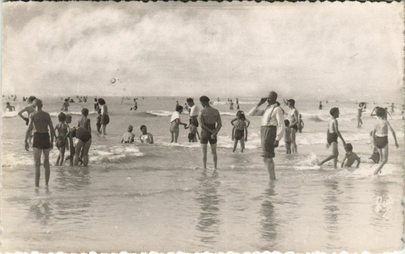 Carte postale ancienne Fort-Mahon La Plage